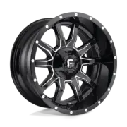 Fuel 1PC D627 VANDAL 20X9 6X135/6x139.7 1 106.10 GLOSS BLACK MILLED Wheel/Rim
