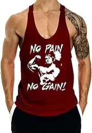 [GYMLEADER] Men’s 3 Pack Tank Tops Workout Gym Muscle Shirt Y-Back Fitness Bodybuilding Sleeveless T Shirt