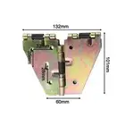 Furniture Hardware Folding Table Extend Additional Space Iron Optional
