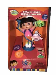 Vintage Fisher Price Dora the Explorer “Dora’s Flower Shower Sprinkler”