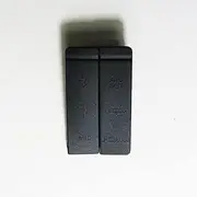 2PCS Rubber Camera Side Port Cover for Canon EOS 5D Mark II 5D2 Accessories