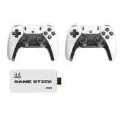 64G Retro Game Console, Nostalgia Gaming Stick, Classic Video Games with 4K HDMI, 20,000+ Games and 23 Emulators, Upgraded Dual 2.4G Wireless Controllers