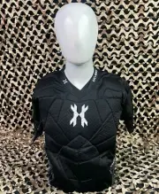 NEW HK Army Crash Chest Protector - Black/White - 3X-Large/4X-Large