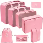 8x/Set Luggage Organiser Travel Organiser Suitcase Organiser Bag for Clothes