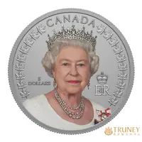 在飛比找蝦皮商城優惠-【TRUNEY貴金屬】2022加拿大伊莉莎白二世女王肖像精鑄