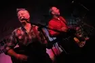 Billy Bragg Wayne Kramer perform live on stage at the Breaking Roc- Old Photo