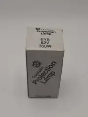 GE GENERAL ELECTRIC EYB 82V 360W Quartzline Projection Lamp NEW Nos