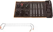 Kings Complete 5 Bar Camp Light Kit + Orange LED Camping Light Extension Kit 12v