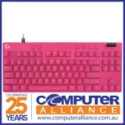 Logitech G PRO X TKL RAPID Magnetic Analog Switch Gaming Keyboard Magenta