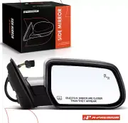 Right Chrome Power Heated Mirror for Chevy Equinox 2016-2017 GMC Terrain 15-17