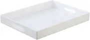 Serving Tray Handles Spill Proof Decorative Tray Table Kitchen Food Breakfast Vanity Countertop Inches