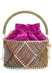 Rosantica Holli Crystal-embellished top Handle bag - Multicoloured ONE SIZE
