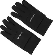 [Kisangel] Riding Glove Winter Men Touchscreen Fitness Gloves for Men Water Resistant and Windproof
