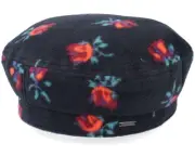 Brixton Fiddler Roses Beret Cap Size L - New with Tags