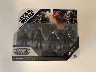 2021 Hasbro Star Wars Mission Fleet Bad Batch Hunter Echo Crosshair Wrecker New
