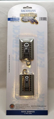 BACHMANN E-Z Track HO Scale Track Bumpers Nickel Silver Rails #44591 - New