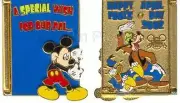Disney WDW April Fool's Day Non Hinged Mickey Mouse Goofy Pin