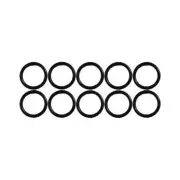 Pull Tab O Ring - Set of 10 - Technik
