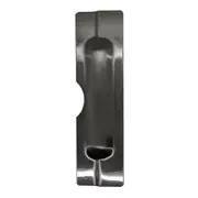 Lockton Strike Shield (Blocker Plate) To Suit Cylindrical Locks Matt Black SS02