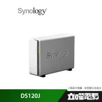 在飛比找蝦皮商城優惠-Synology 群暉 DS120J 1Bay NAS 網路