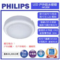 在飛比找蝦皮購物優惠-志禾生活 【飛利浦PHILIPS】LED 15W 戶外防水壁