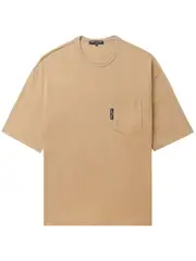 [COMME des GARCONS HOMME] 棉質縫線填充平紋針織 T 卹