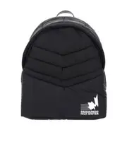 padded logo-print backpack One size Black