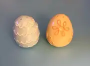 Easter Eggs Ceramic Salt and Pepper Shakers New