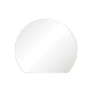 800*690*5mm Fienza Sunrise Matt White Copper-free Glass Aluminium Special Shape Wall Mounted Framed Mirror