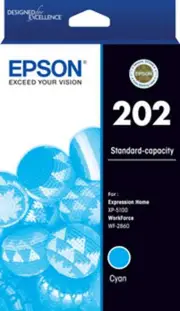 Epson 202 Cyan Ink Cartridge (Original)