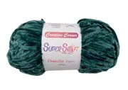 bulk 12 Green Super Soft Chenille Yarn 100G