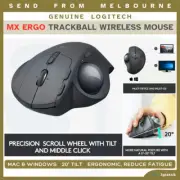 NEW Logitech MX Ergo Advanced Wireless Trackball Mouse - Windows MacOS Bluetooth