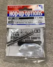 51820 TAMIYA OP-1820 TT-02B Stainless Suspension Shaft & Bridge