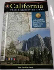 CALIFORNIA ROAD & RECREATION ATLAS By Neil Curtis Carroll Allen & David Corbis