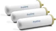 [ProOne] (3 Filters) G2.0 9-Inch Gravity Water Replacement Filter, Big+ Replacement Water Filter for Countertop Gravity Water Filtration Systems, Independently Tested Proven to Reduce PFAS