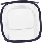 FUNNETOYU Butterfly Habitat Mesh Cage Foldable Insect Incubator with Protective Cover Collapsible Design for Easy Storage for Observing Butterflies Bees and Insects