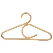 Rattan Clothes Hanger Kids Garments Organizer Rack Children Hanger Kids9558