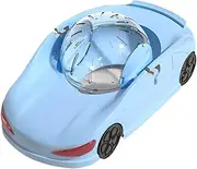 Hamster Running Ball Enhance Cardiopulmonary Function Rolling Toy Car Exercise Wheel Improve Muscle Strength Funny Small Pet Transparent Ball for Hamsters Ferret Small Animal
