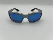 NEW Costa Del Mar JOSE PRO Polarized Sunglasses Silver /Blue Mirror Glass 580G