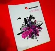 Manfrotto 2009 catalogue 126 pages English, Tripods, heads, acces. specs.