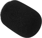 Kisangel Microphone Cover Pop Filter Mic Condenser Microphone Cover Microphone Protector Suit for Handheld Microphones Black