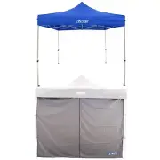 Adventure Kings Portable Gazebo 3mx3m UPF50+ + Gazebo Side Wall 2.85x2.85m