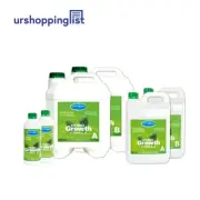 Hy-Gen Hydro Grow A+B - 1L 5L 20L Set | 2-Part Hydroponic Specific Base Nutrient