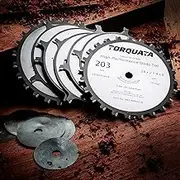 Torquata 8in Metric Dado Saw Blade Set 15.9mm 5/8in Bore includes Shims & Chippers