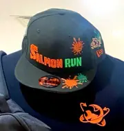 SALMON RUN Splatoon 3 Cap NEW ERA Golden Egg Mr. Grizz Patch Nintendo Tokyo 2024
