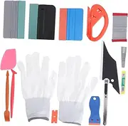 LALADEFIEE 15pcs Car Film Wrapping Tool Set Professional Auto Squeegee Vinyl Window Tint Kit Efficient Air Bubble Remover Film Cutter for Automotive Tinting Applications
