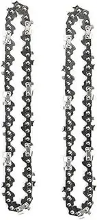 GZHZM 1/2/4PCS 4 Inch .043" 28 Drive Links 1/4" Pitch Steel Chainsaw With Guide Semi Chisel Chains Wood Cutting Parts Cutting Tool