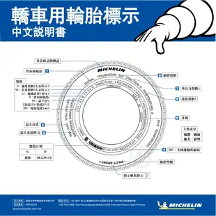 【MICHELIN 米其林輪胎】PRIMACY 4+ 215/45/17（PRI4+）｜金弘笙