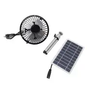10W Solar Panel Exhaust Fan Monocrystalline Silicon Solar Powered Ventilato FF