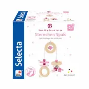 Selecta Toy Star Fun Play Pendant Toddler Toy Wood Pink